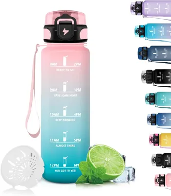 Produktbild von Trinkflasche 500 ml, auslaufsicher, leicht zu reinigen, für Schule