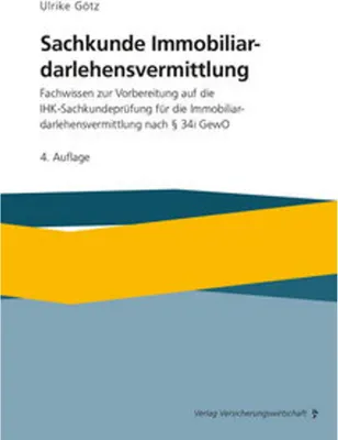 Obrázek produktu pro Sachkunde Immobiliardarlehensvermittlung