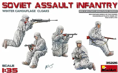 Produktbild von MINIART MA35226 Soviet Assault Infantry (Winter)