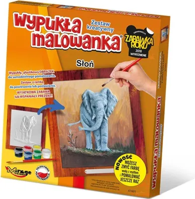 Produktbild von Zoo-Reliefbild - Elefant