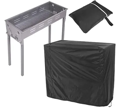Produktbild von Solidchoice Grillabdeckung – Wasserdicht, winddicht, UV-beständig, staubdicht – Polyester – Rechteckig, 80x66x100 cm – Schutzhülle für Grill