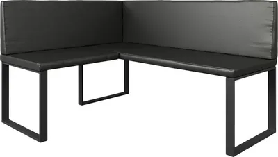 Zdjęcie produktu dla Ławka narożna do jadalni Vicco Ravon Czarny 120 x 150 cm, Model 58493