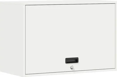 Immagine prodotto di vidaXL Armadio a muro per garage con porta a gas Bianco