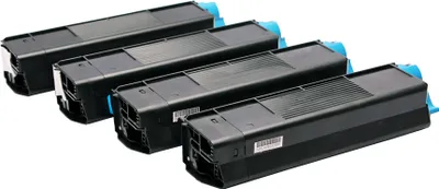 Produktbild von Kompatibel Set 4x Toner für Oki C612 C612DN C612N von ABC