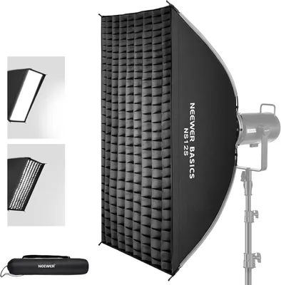 Obrázok produktu pre Obdĺžnikový softbox – pásikový softbox – softbox – pásikový softbox – štúdiový softbox – 60 x 89 cm