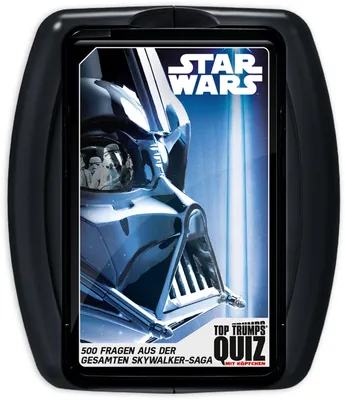 Produktbild von Top Trumps Quiz - Star Wars Ratespiel Wissensspiel Fragespiel Gesellschaftsspiel
