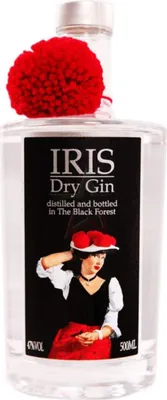 Obrázek produktu pro Iris Dry Gin, 47 %, objem 0,50 litru.
