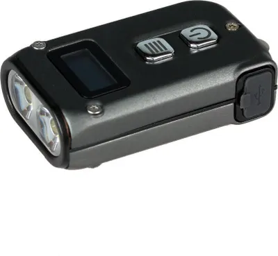 Produktbild von Nitecore Tini2 BK Lampe mit Schlüsselanhänger, Unisex, Grau, 50mm