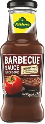 Obrázek produktu pro Kuehne Barbecue Sauce kouřová pikantní grilovací omáčka 250ml