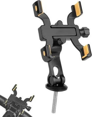 Produktbild von VHV - Smartphone-Halterung für Motorrad - 360-Grad-schwenkbar - Für Smartphones mit einer Breite von 6-9,5 cm - Lenkerhalterung für Motorrad und Fahrrad