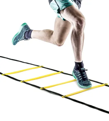Immagine prodotto di Scala di coordinazione, altezza 6 metri, 12 pioli; scala di allenamento per il calcio