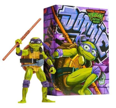 Zdjęcie produktu dla Teenage Mutant Ninja Turtles Comic Con Turtles Figure - Donatello, 4 lat(a), Ninja Turtles, Wielobarwny, Plastik