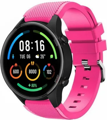 Produktbild von Strap-it Xiaomi Mi Watch Silikonarmband (Pink)
