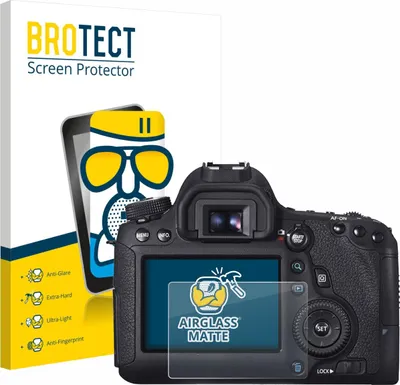 Produktbild von BROTECT Entspiegelungs Schutzglas für Canon EOS 6D Schutzfolie Panzer Folie Glas Display Schutz matt