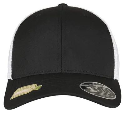 Produktbild von Flexfit - "110" Trucker Cap TN1453 (Einheitsgröße) (Schwarz/Weiß)