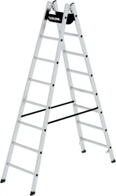 Produktbild von MUNK Sprossenstehleiter 2x8 Sprossen