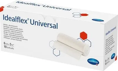 Obrázek produktu pro Idealflex univerzální obvaz 6 cmx5 m 10 ks