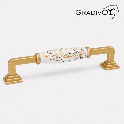 Produktbild von Möbelgriff Küchengriffe Schrankgriff Bügelgriff Schubladengriffe 950  Matt - Gold  160 mm