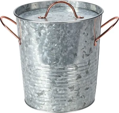Zdjęcie produktu dla Frapiera lód z pokrywką Excellent Houseware,, 20x21 cm, 3.3 l, srebrny