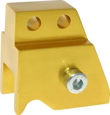 Image de Kit de rehaussement CNC 2 trous or pour Minarelli
