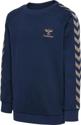 Produktbild von hummel hmlWONG SWEATSHIRT - BLACK IRIS - 140