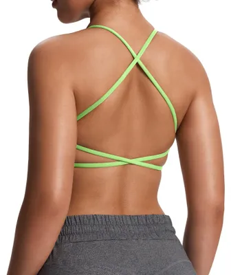 Produktbild von Aoxjox Damen Workout Sport BHS Fitness Rückenfrei Gepolstert Ivy Low Impact BH Y
