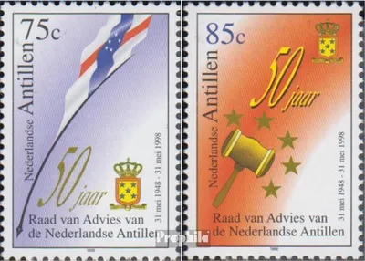 Produktbild von Briefmarken Niederländische Antillen 1998 Mi 961-962 (kompl.Ausg.) postfrisch Regierungsbeirat
