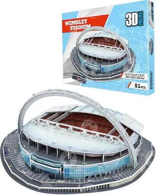 Produktbild von Fußballstadion - WEMBLEY - Puzzle 3D 81 Elements
