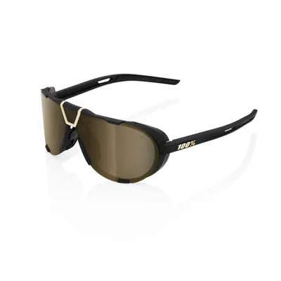 Produktbild von 100% Westcraft - Mirror Lens unis Soft Tact Black - High-End Sport-Sonnenbril....