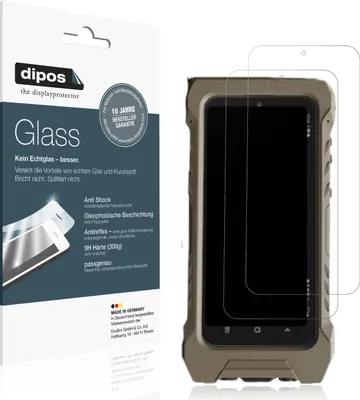 Produktbild von 2x dipos GlassAR Samsung Galaxy Xcover 6 Pro Tactical Edition