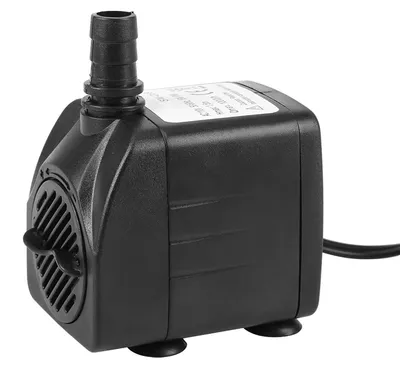 Produktbild von 1000-Liter-Tauchpumpe, 15 Watt, sehr leise, für Aquarien, Teiche, Fischbecken und Springbrunnen