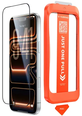 Obrázek produktu pro Torras GlassGo Install Master, clear - iPhone 16/17