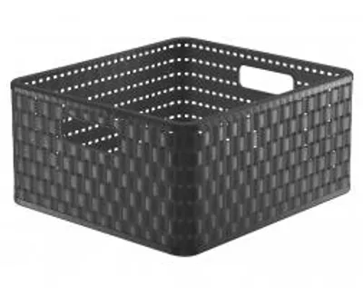 Immagine prodotto di ROTHO Cesta Country In Polipropilene Antracite Cm 32,50X16X29,50