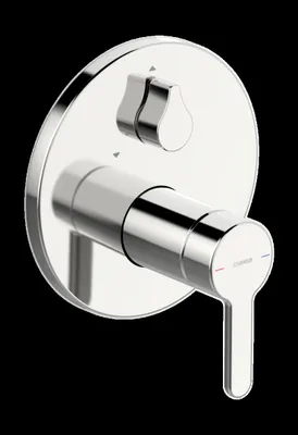 Produktbild von HANSA HANSADESIGNO Style Wannen- und Brausearmatur, Unterputz, chrom, 81119563