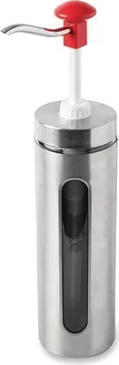 Produktbild von Ketchupspender Edelstahl rot 2L