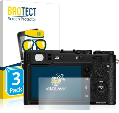 Produktbild von 3x BROTECT Schutzglas für Fujifilm X100F Schutzfolie Panzer Folie Glas Display Schutz klar