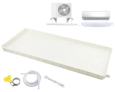Productafbeelding van Wateropvangbak voor Airconditioner - Geschikt voor Binnen en Buiten - Perfecte Oplossing tegen Waterlekkage