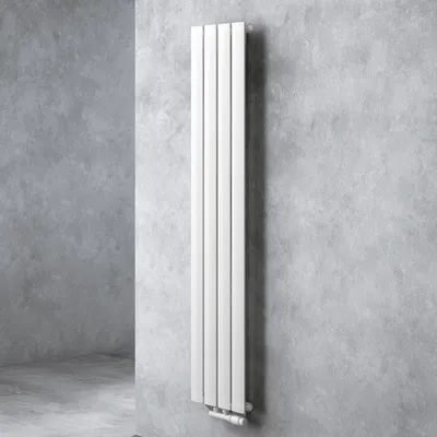 Immagine prodotto di doporro Radiatore Verticale da Bagno 160x31cm, Radiatore a Pannello Termoarredo da Parete e Pavimento in Acciaio, Bianco