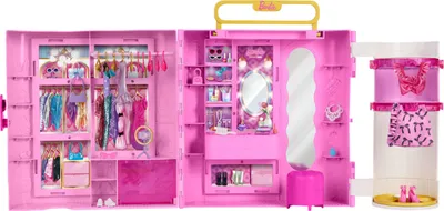 Immagine prodotto di Barbie JNR16, Armadio per bambole, da 3 anni in su