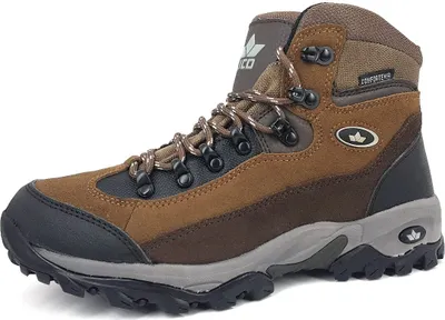 Productafbeelding van Lico Milan sportieve schoenen voor heren, wandelschoenen, wandelschoenen, bruin. Geschikt voor wandelen, schoenmaat: 43 EU