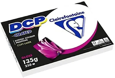 Productafbeelding van Premium kopieerpapier A4 | 135 g | 250 vellen | glanzend wit voor kleurintensieve afdrukken