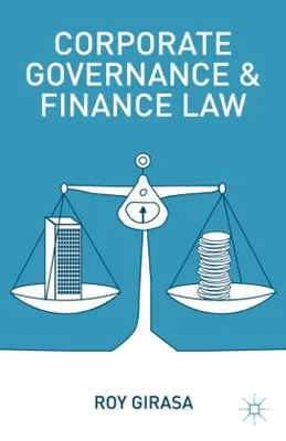 Obrázok produktu pre Corporate Governance and Finance Law