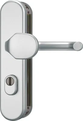 Produktbild von ABUS Tür-Schutzbeschlag KLZS714 F1 aluminium für Feuerschutztüren 42558
