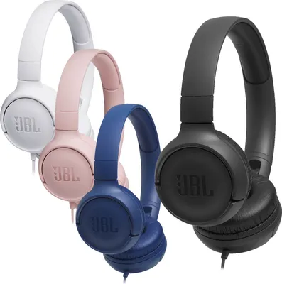 Zdjęcie produktu dla Przewodowe suchawki JBL Tune 500, niebieskie