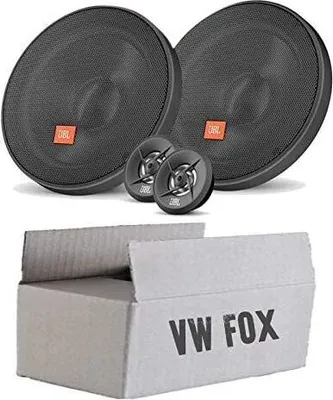 Produktbild von Lautsprecher Boxen JBL 16,5cm System Auto Einbausatz - Einbauset passend für VW Fox Front - justSOUND