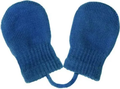 Immagine prodotto di Guanti invernali per neonati New Baby blu navy, taglia 56 (0-3 mesi)