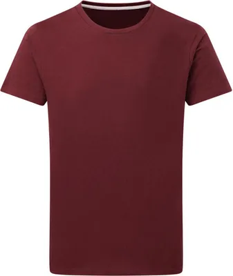 Produktbild von SG SGTee | Perfect Print Tagless Tee - Herren T-Shirt - Farbe: Burgundy - Größe: 3XL