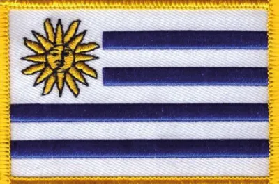 Produktbild von Patch zum Aufbügeln oder Aufnähen Uruguay - Groß