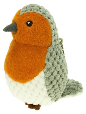 Produktbild von TRÖTSCH - Unsere Vogelwelt Plüsch-Rotkehlchen 12 cm mit Karabiner