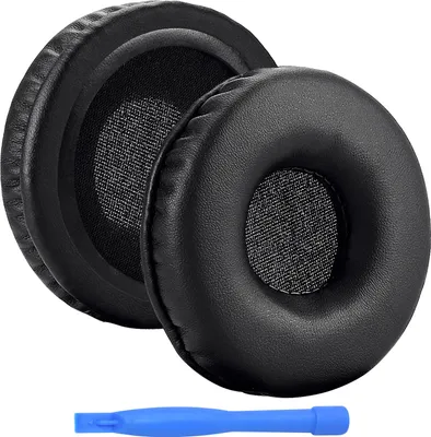 Produktbild von MMOBIEL Ersatz Ohrpolster für Sony MDR-V150 ZX300 V300 V250 Kopfhörer - Schwarz